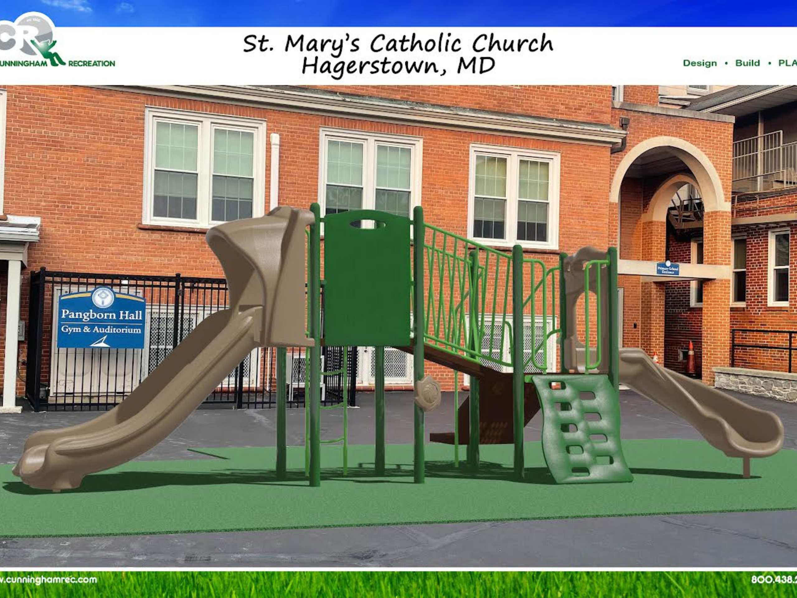 St. Mary Catholic School Playground Announcement