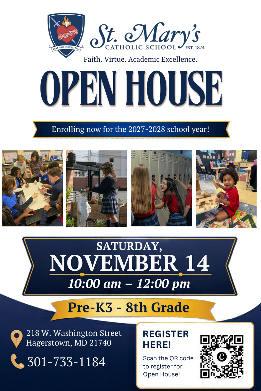 St. Mary's Catholic School Open House Fall 2026